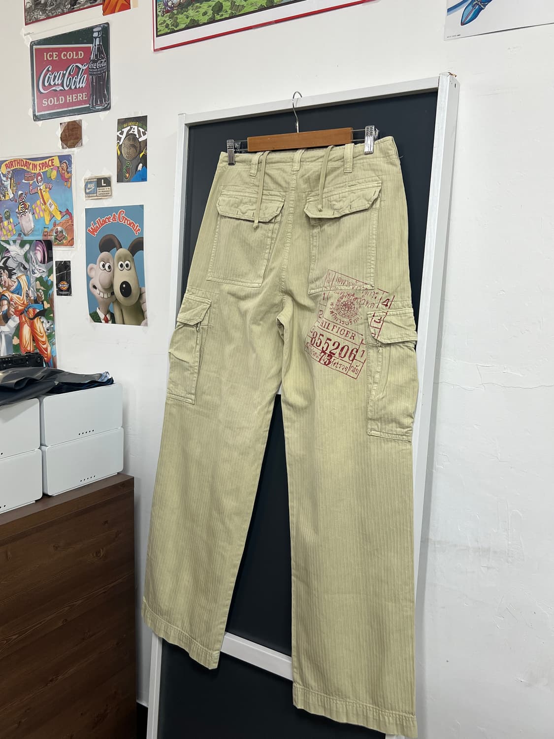 Tommy Hilfiger 타미힐피거 빈티지 밀리터리 스타일 카고 팬츠 상품이미지1