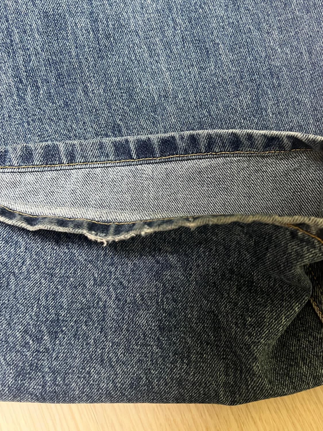 해칭룸 와이드 커브드 진 3사이즈 상품이미지6