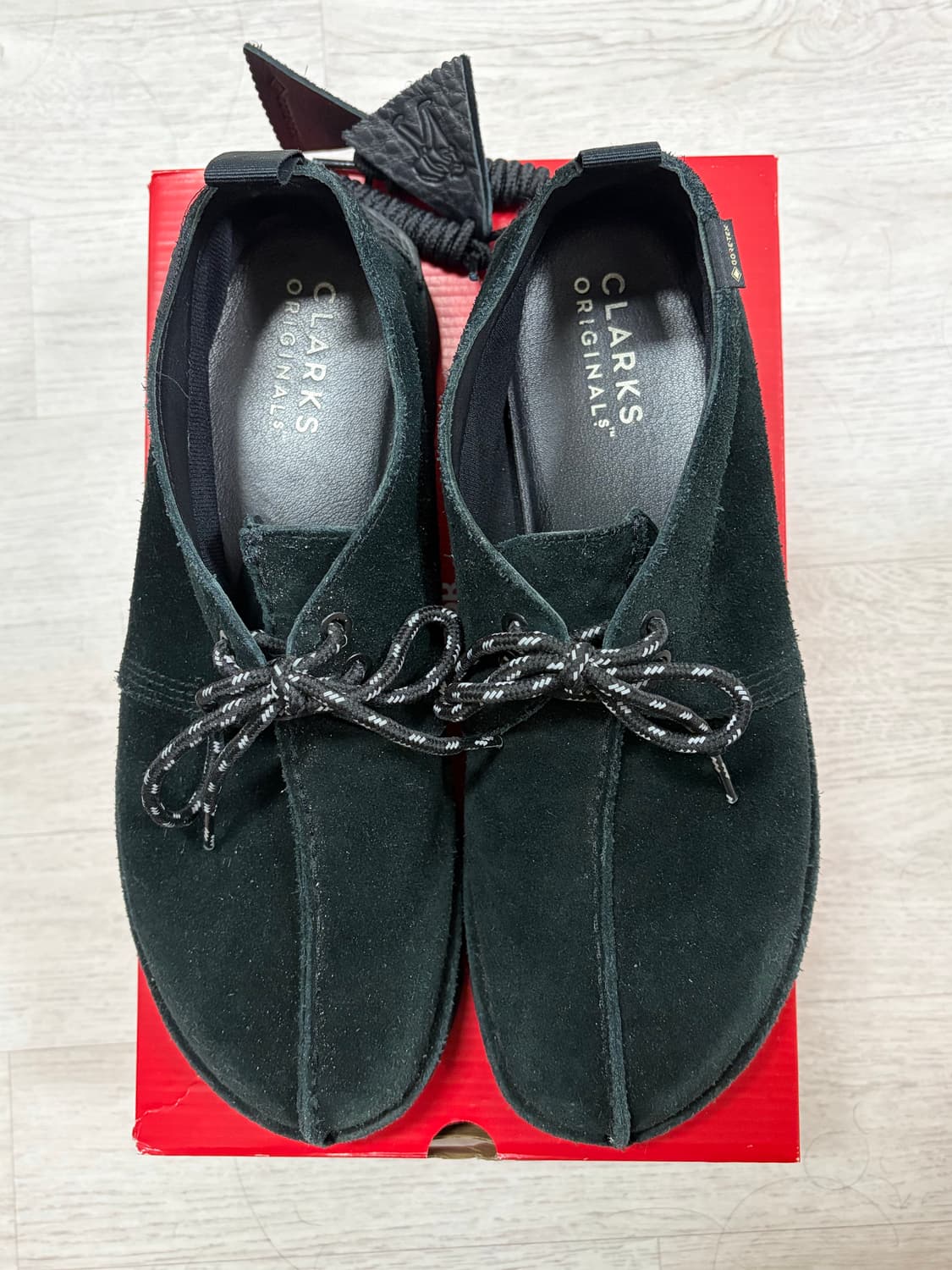 10.5UK) 클락스 데저트트랙 고어택스 블랙 스웨이드 상품이미지2