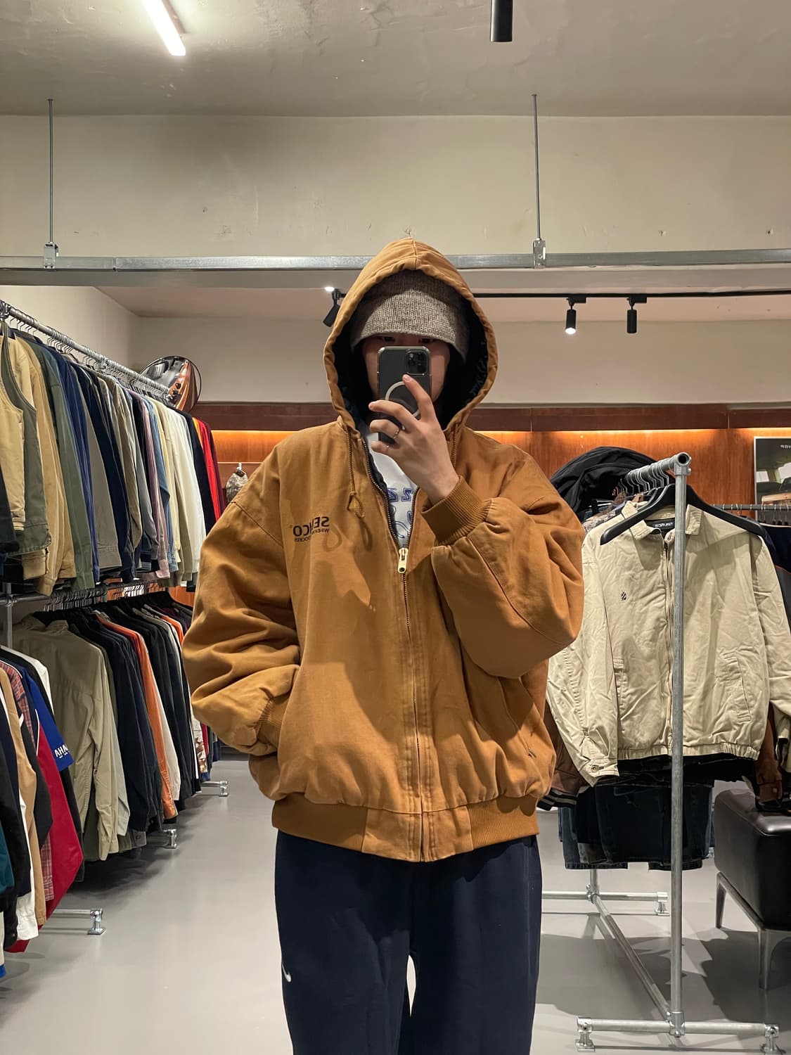 빈티지 엑티브 후드 자켓   상품이미지1