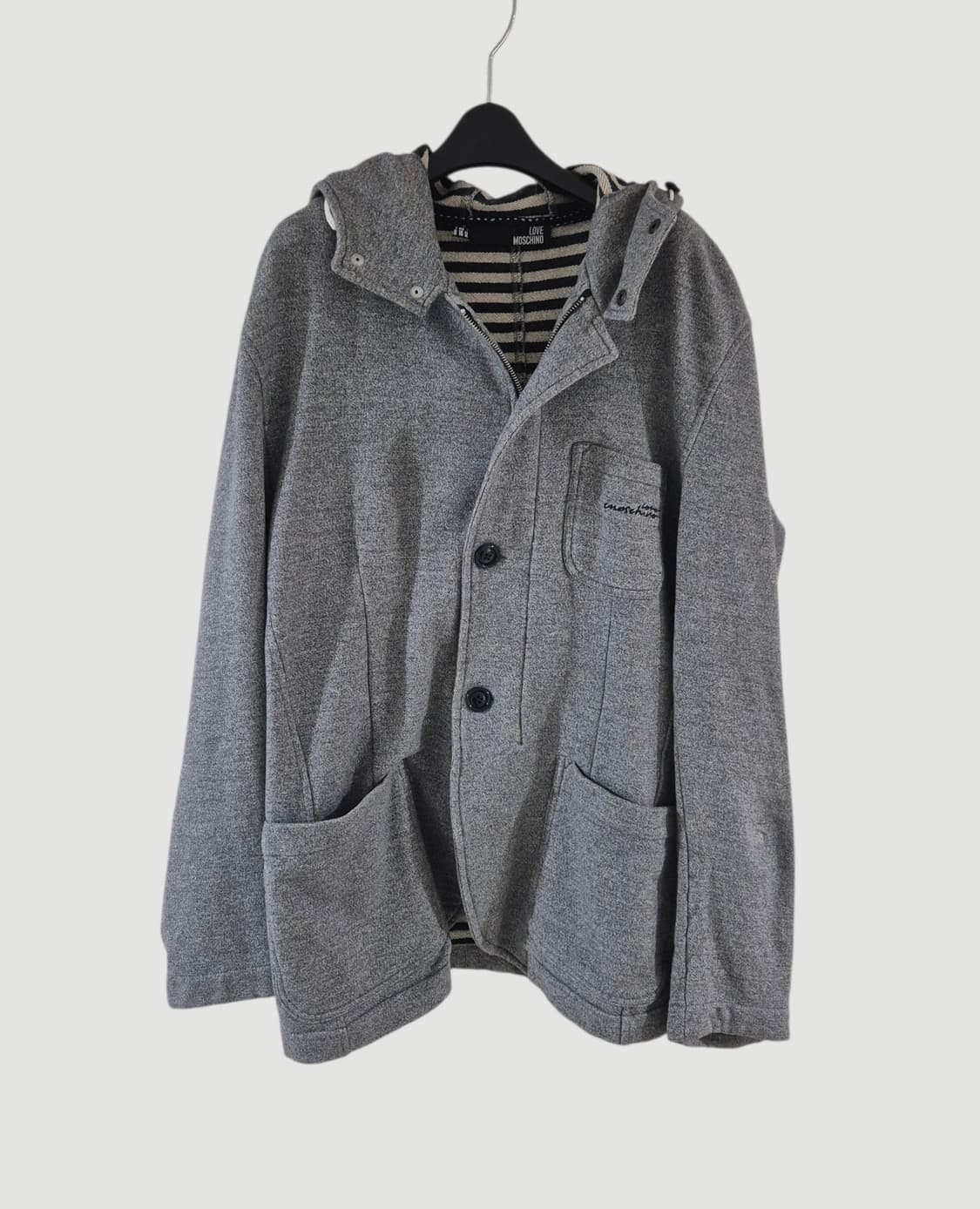 러브모스키노 스판 후드집업 상품이미지1