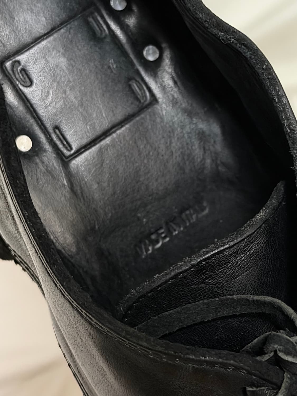 GUIDI 구이디 992 레더 더비 슈즈 상품이미지8