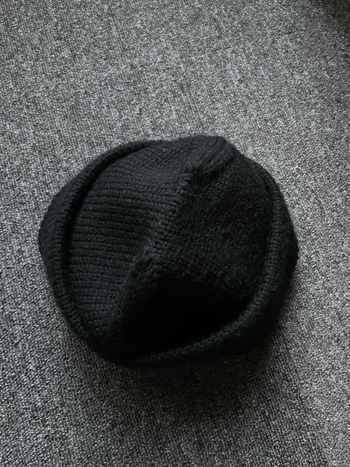 피그벨 21AW 알파카울 밀 와치캡 잉크블랙 상품이미지3
