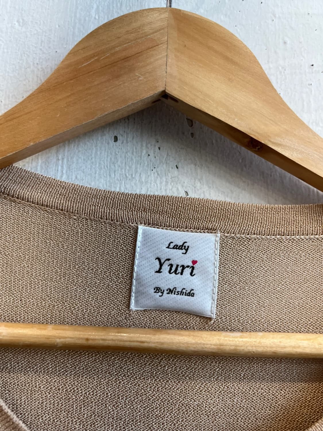 YURI JPN 모리 프릴 리본 가디건 상품이미지4