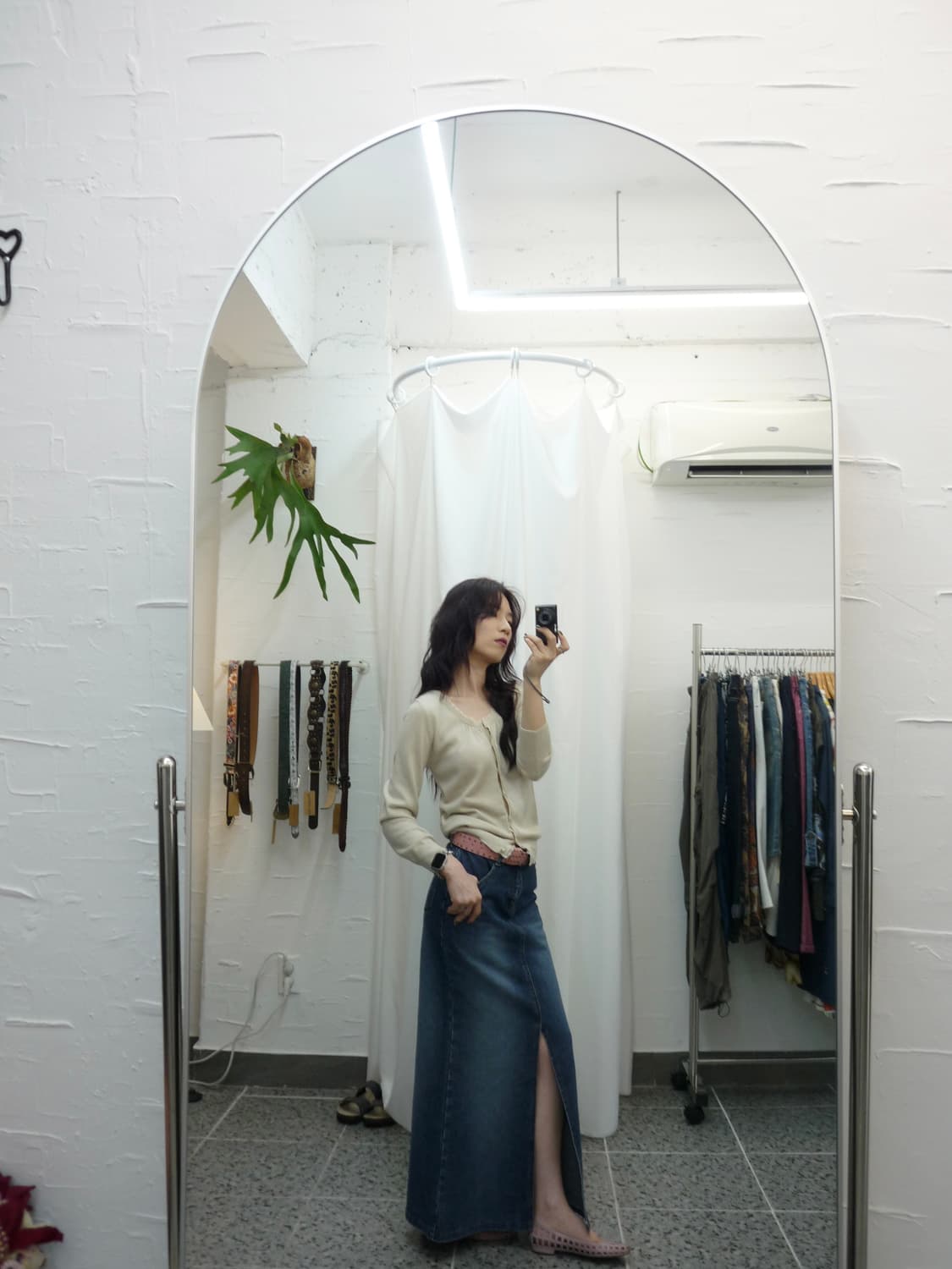 nude slim fit cardigan 상품이미지3