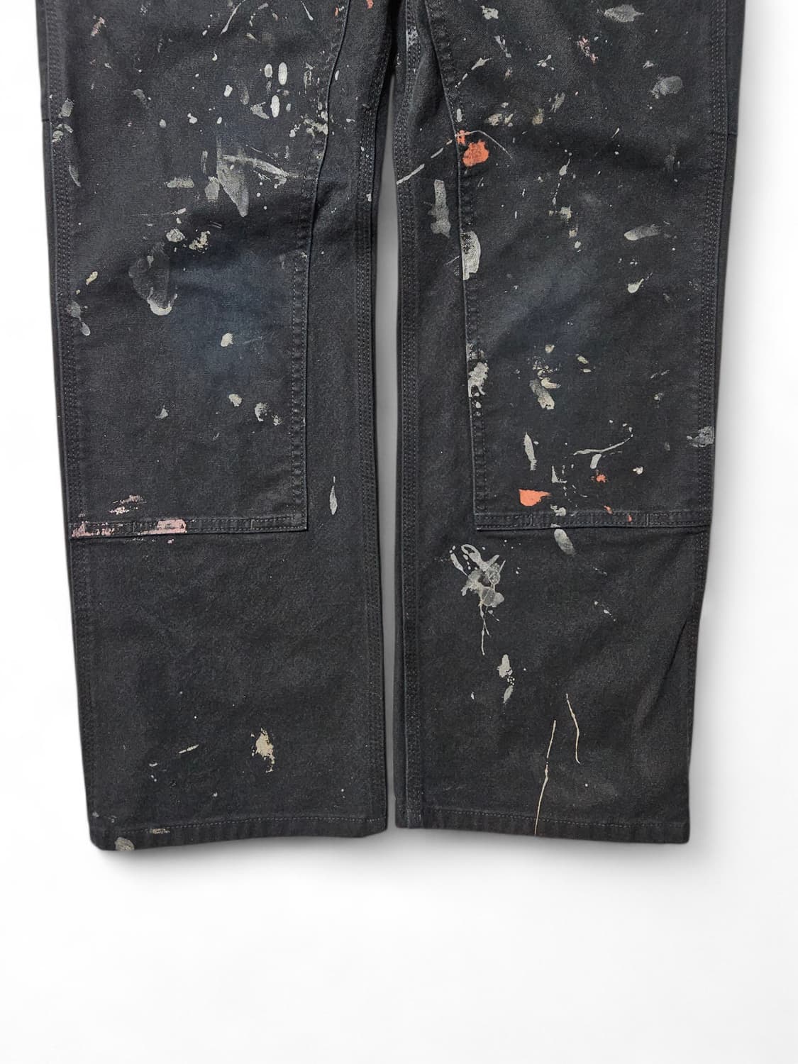 칼하트 블랙 더블니 페인티드 데미지 팬츠 워크팬츠 31 상품이미지3
