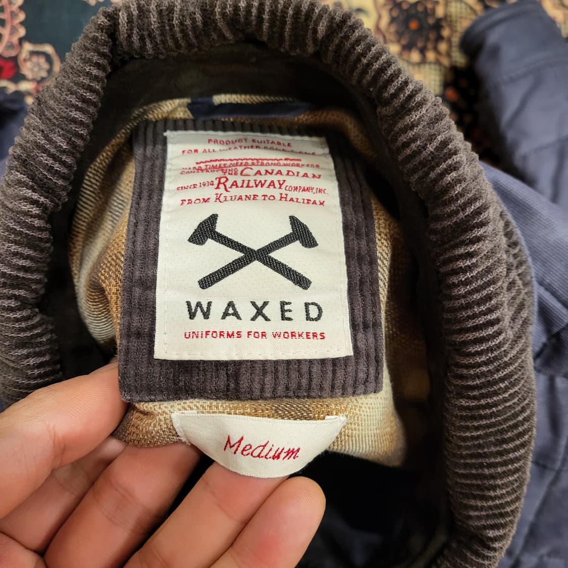 시리즈 WAXED 자켓 (M) 상품이미지9