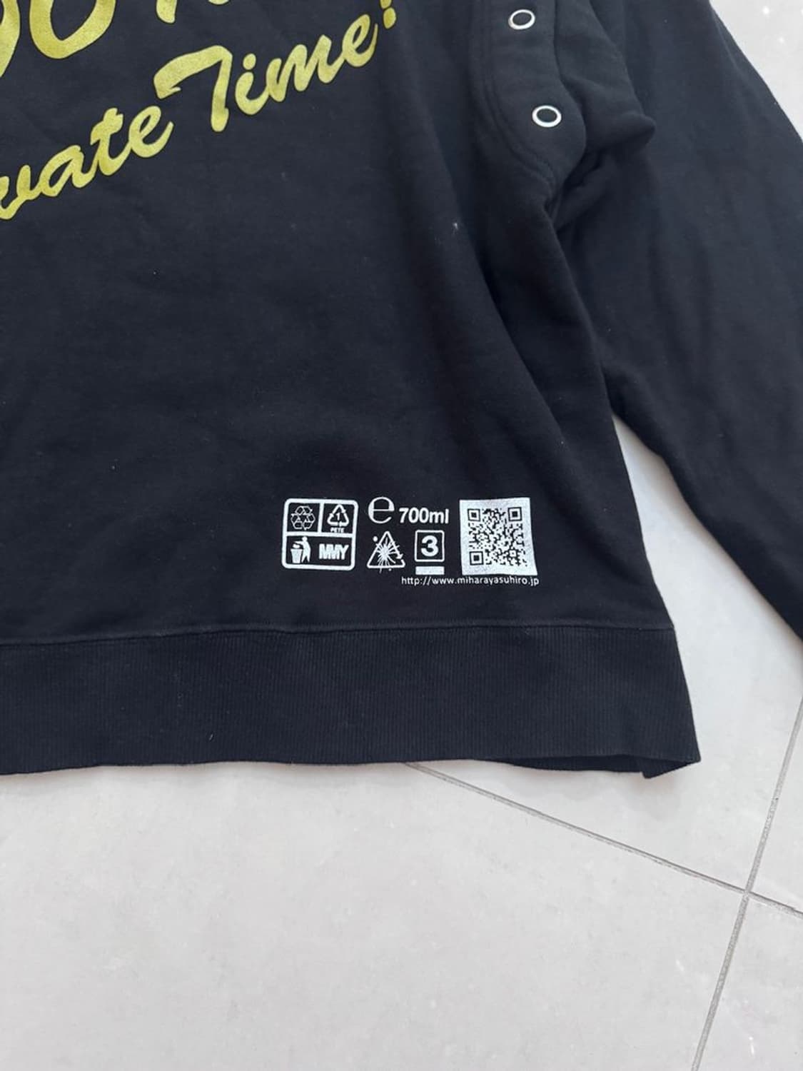 MIHARA YASUHIR 메종 미하라 야스히로 후디 상품이미지6