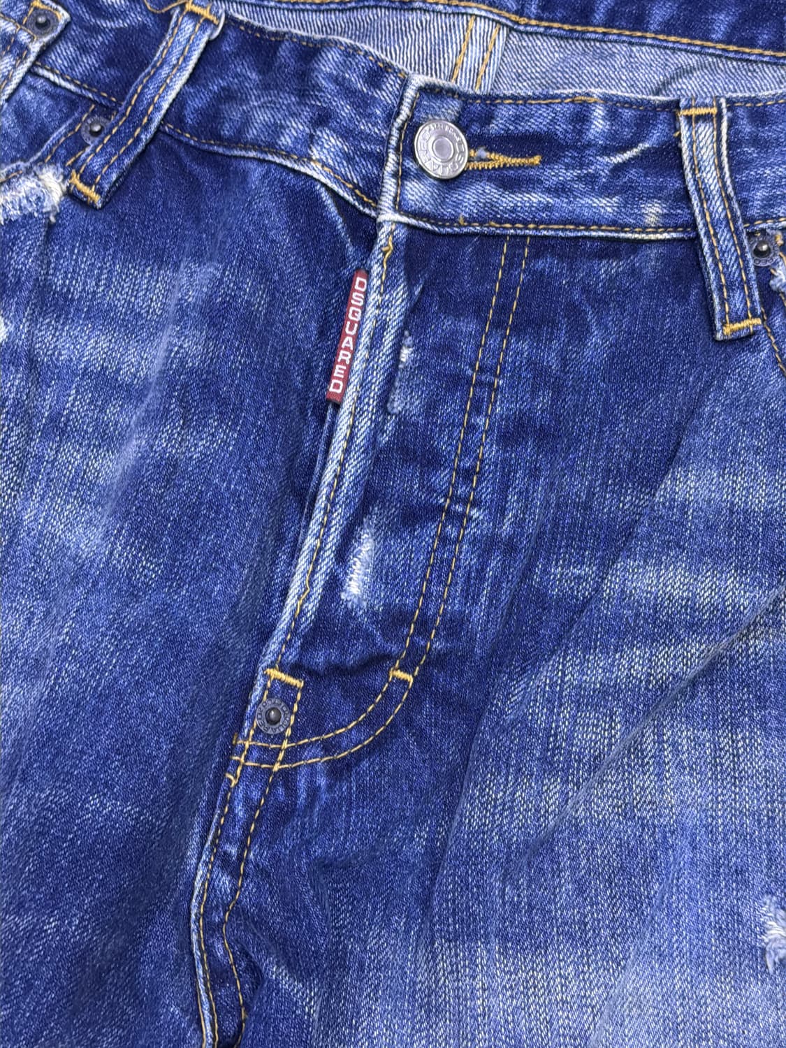 디스퀘어드2 루키 포켓 슬림 스트레이트핏 데님팬츠 52 상품이미지5