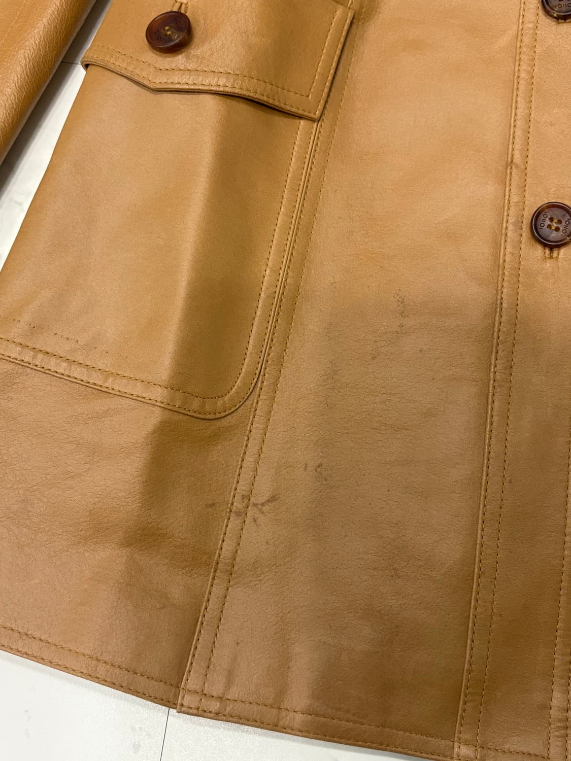 pig skin jacket 상품이미지2