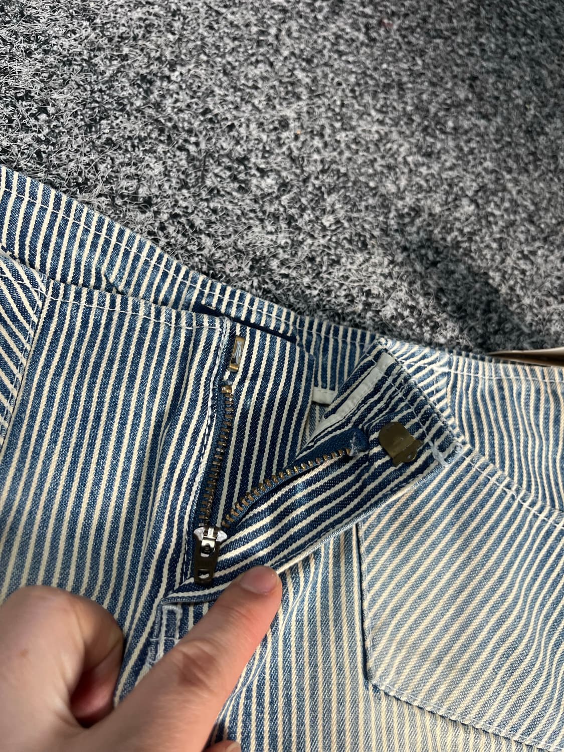 Earl Jean 얼진 스트라이프 반바지 데님 26 상품이미지3