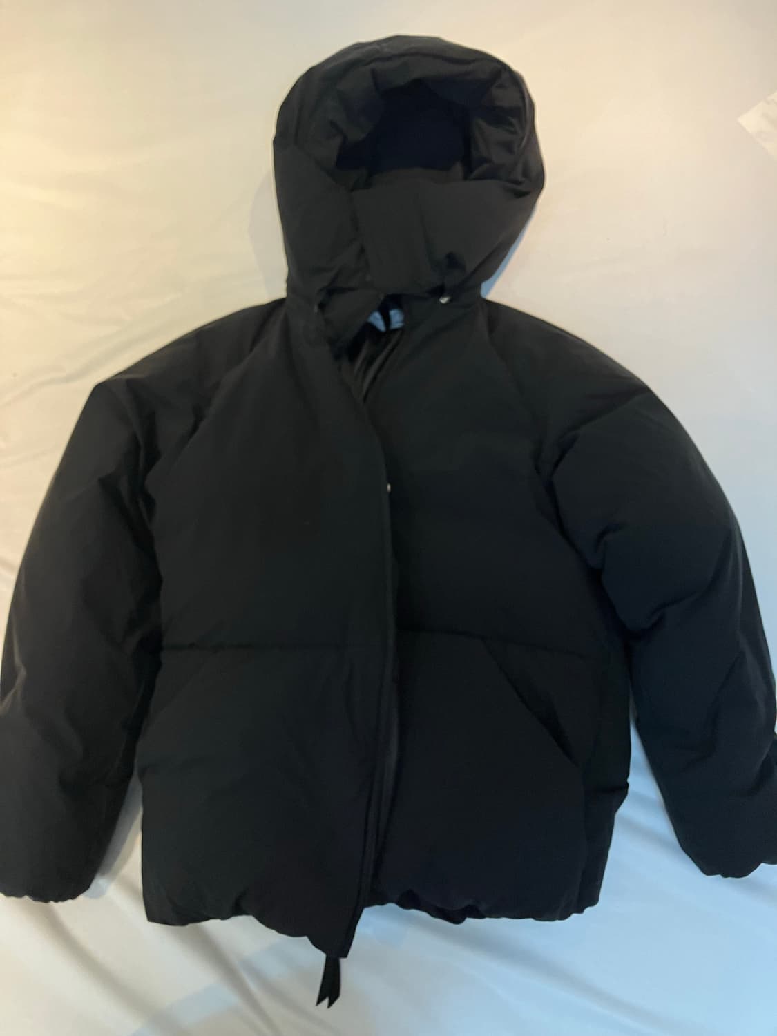 그라프페이퍼 잔터 콜라보 패딩 2사이즈 블랙 상품이미지3