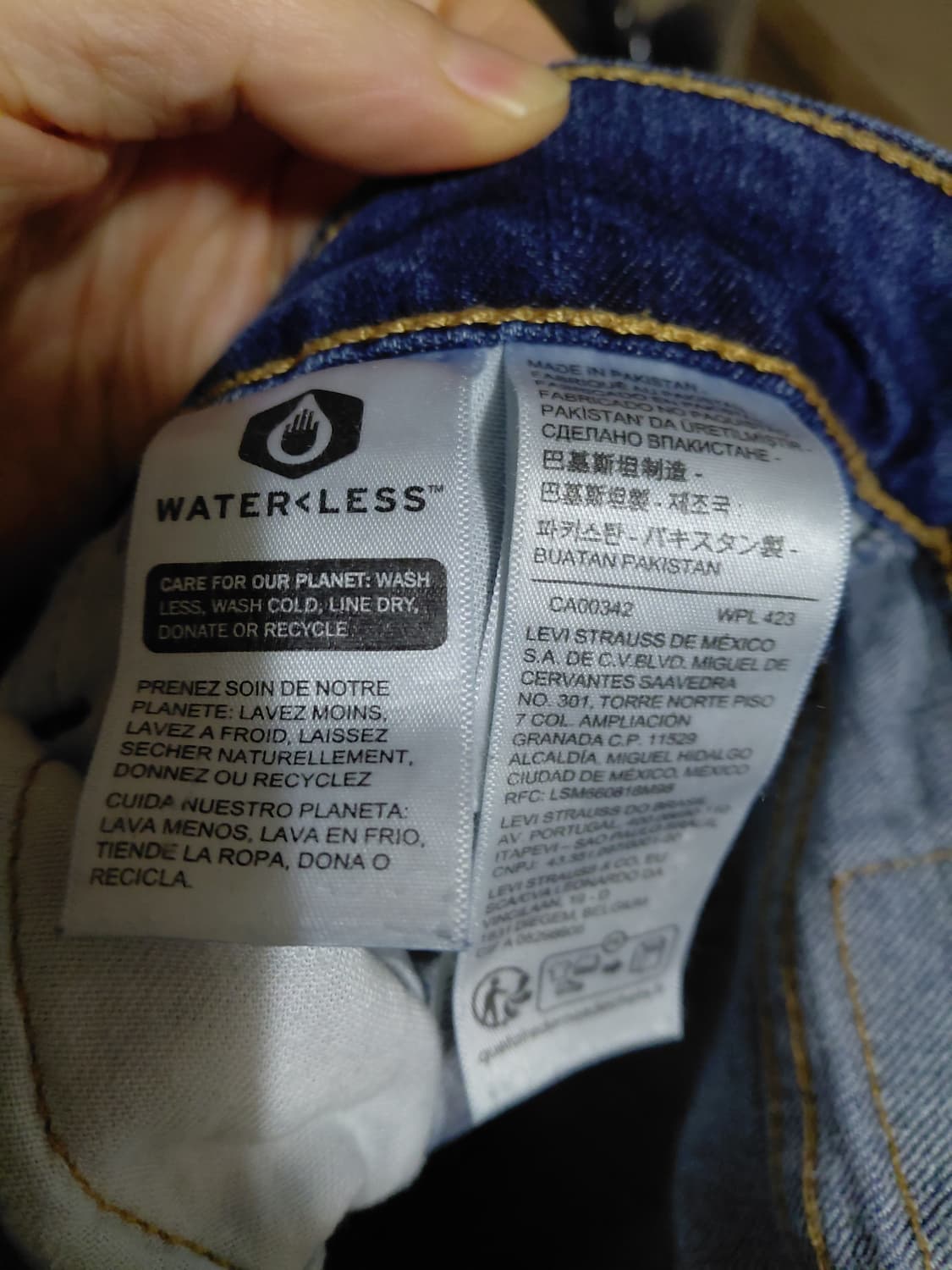 [리바이스502]테이퍼드핏 웜진 데님 청바지 30사이즈  상품이미지6