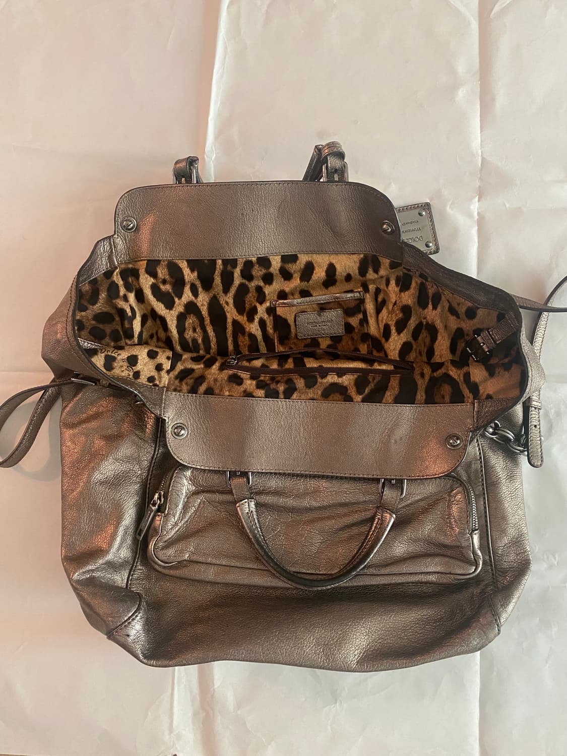 Dolce&Gabbana 메탈릭 가방 상품이미지5