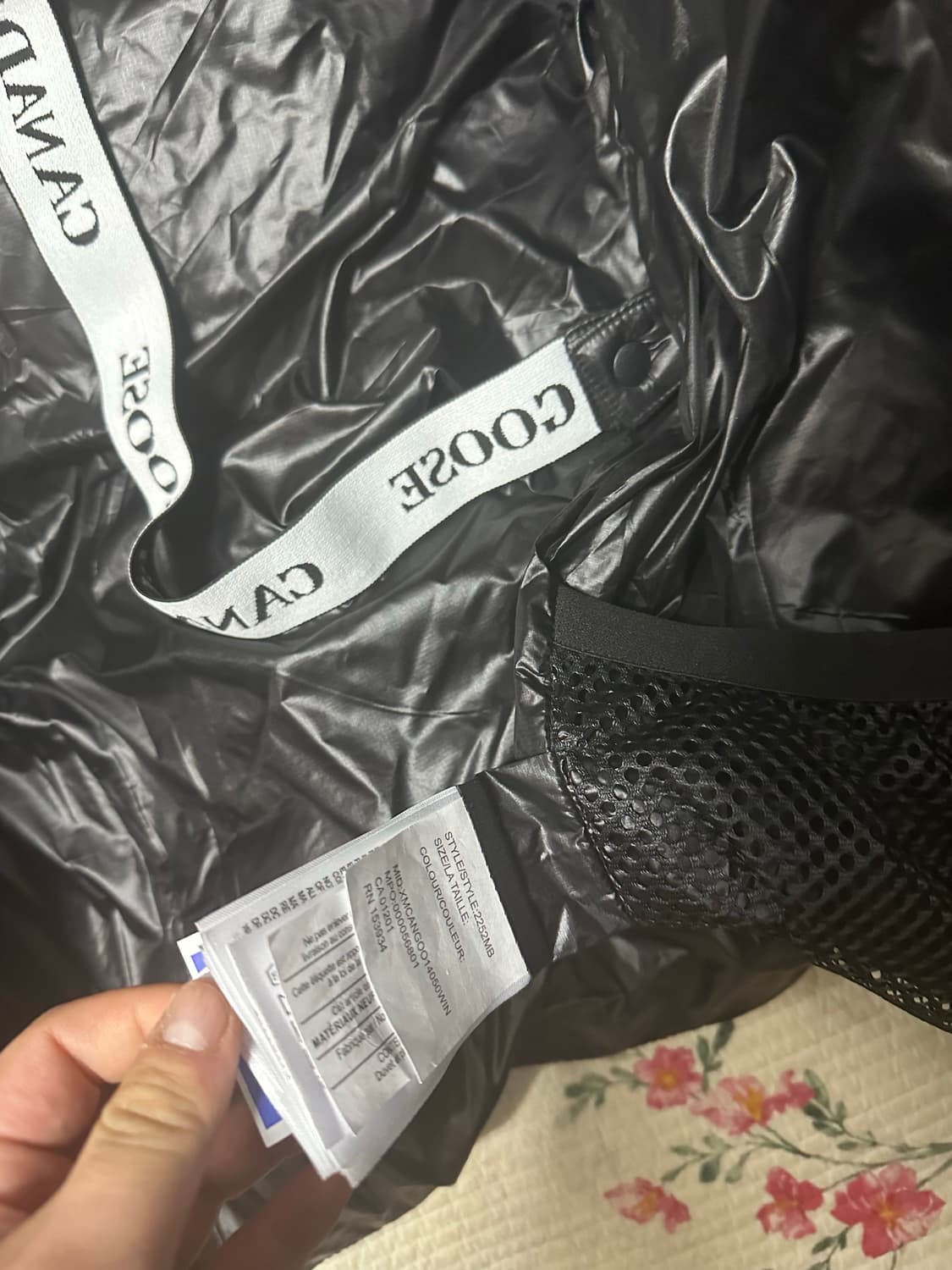 캐나다구스 크포프톤 푸퍼 패딩 블랙 상품이미지6