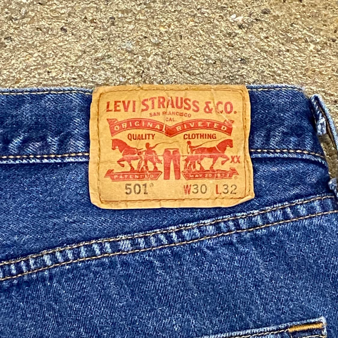 미국 빈티지 리바이스 501 청바지 상품이미지8