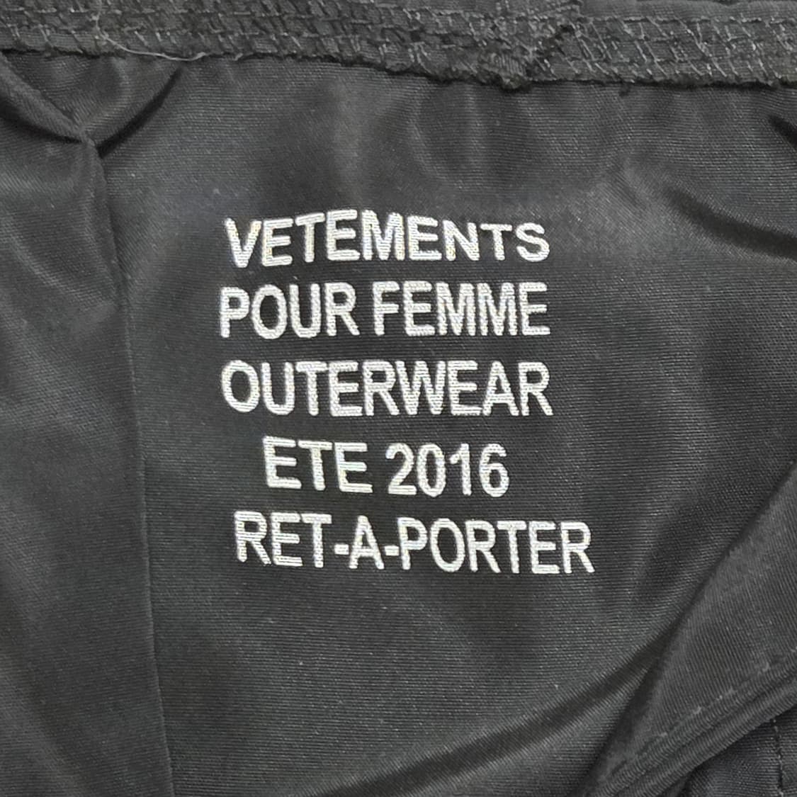 Vetements 베트멍 레인코트 후디드 우비 자켓 코트  상품이미지5