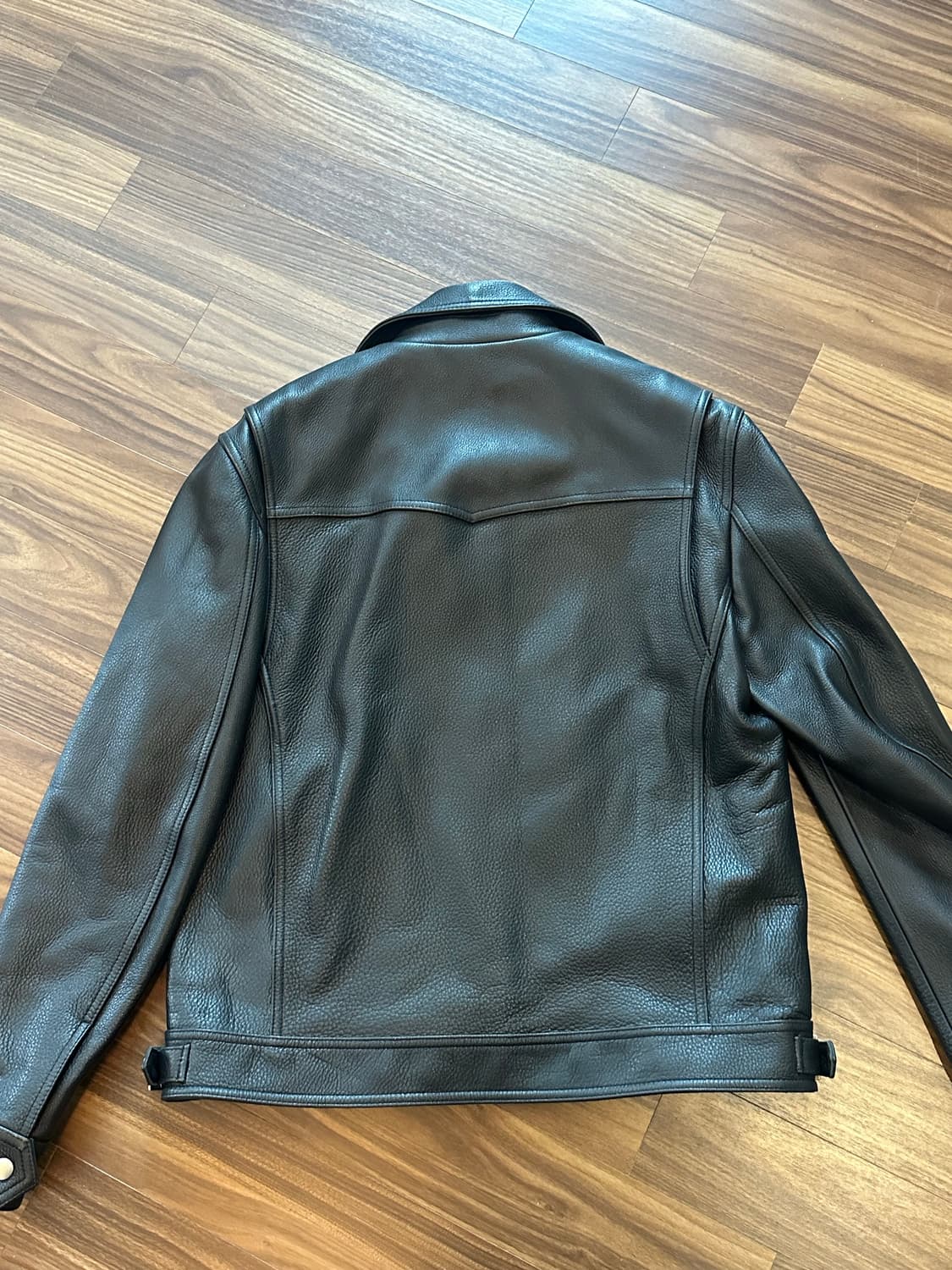 도프제이슨 블랙 램스킨 자켓 L 상품이미지7