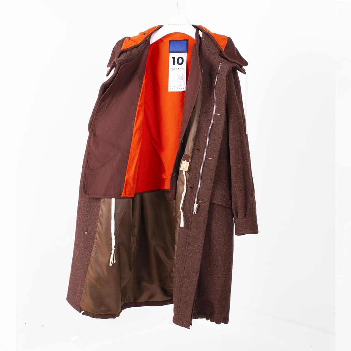 도큐먼트 울 파카 겨울 오버사이즈 코트 M 판매 상품이미지4