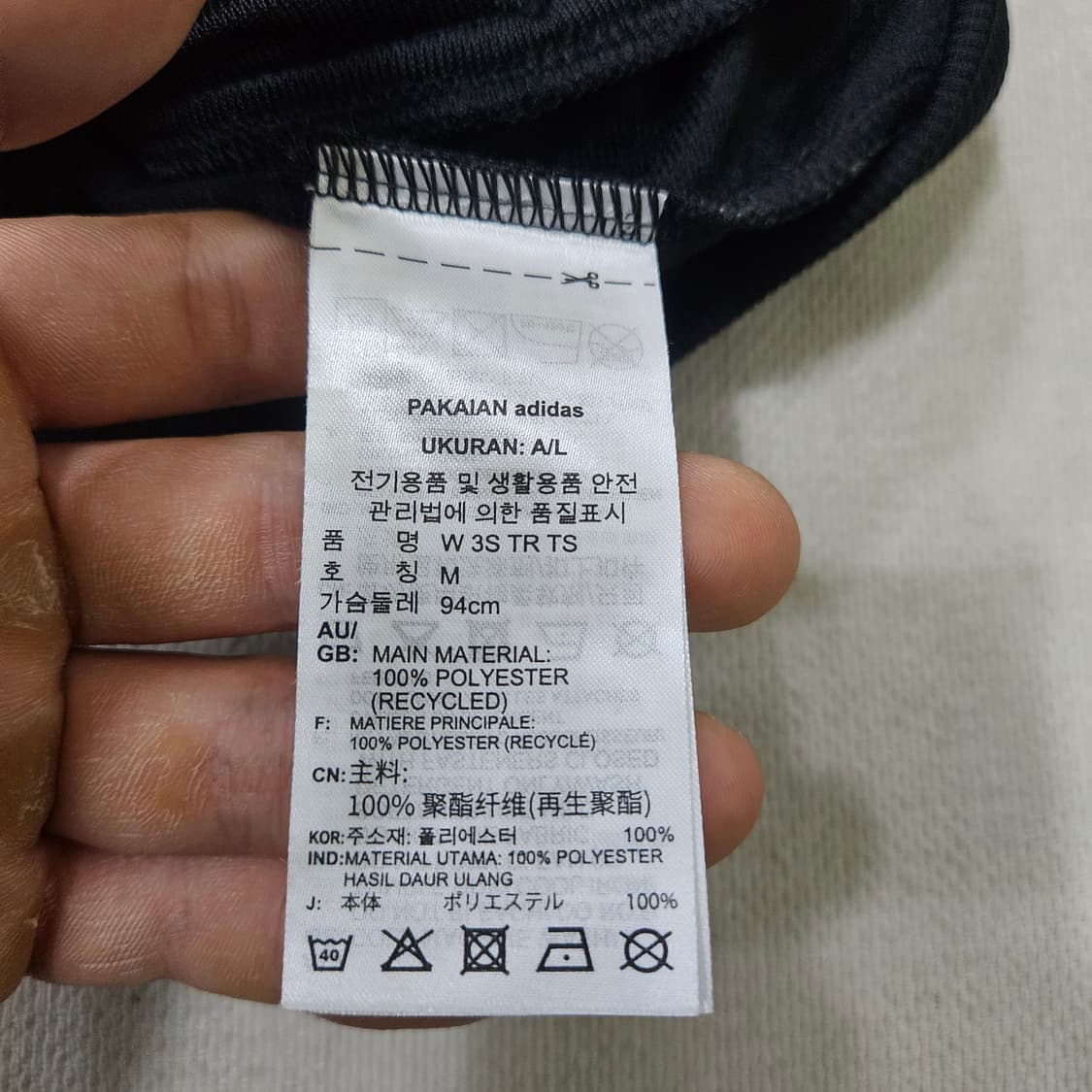 M 아디다스 3S 레귤러 핏 트랙탑 0327Y 상품이미지4