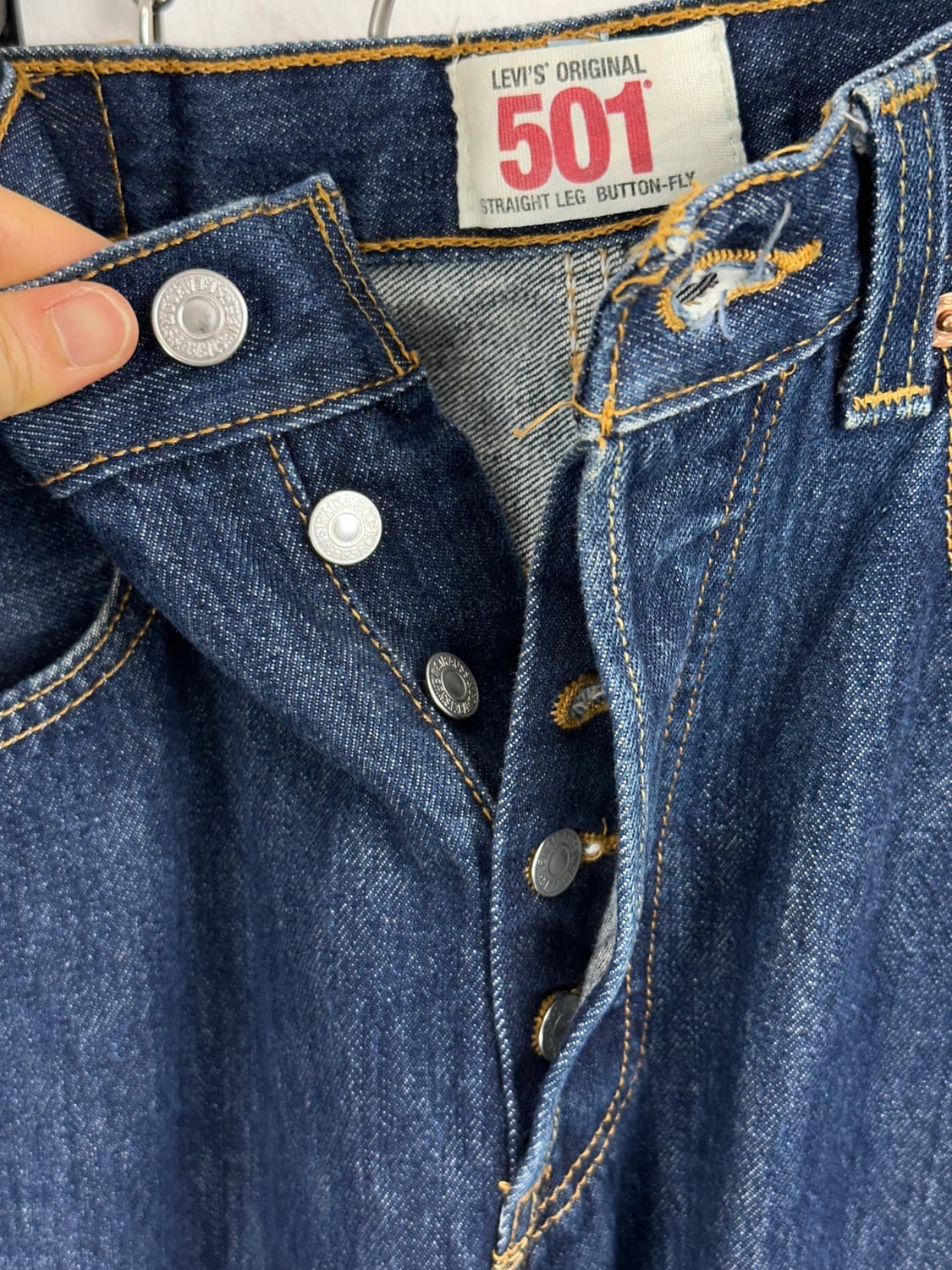 Levi’s 2000s Original 501 Button-Fly Str 상품이미지10