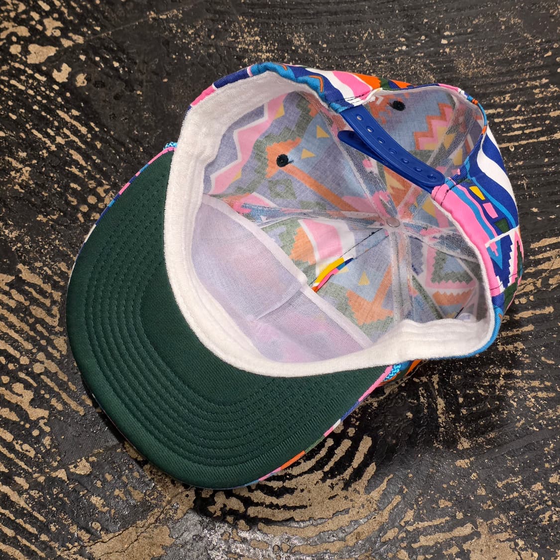 니씬 패턴 캡 모자 멀티컬러 상품이미지4