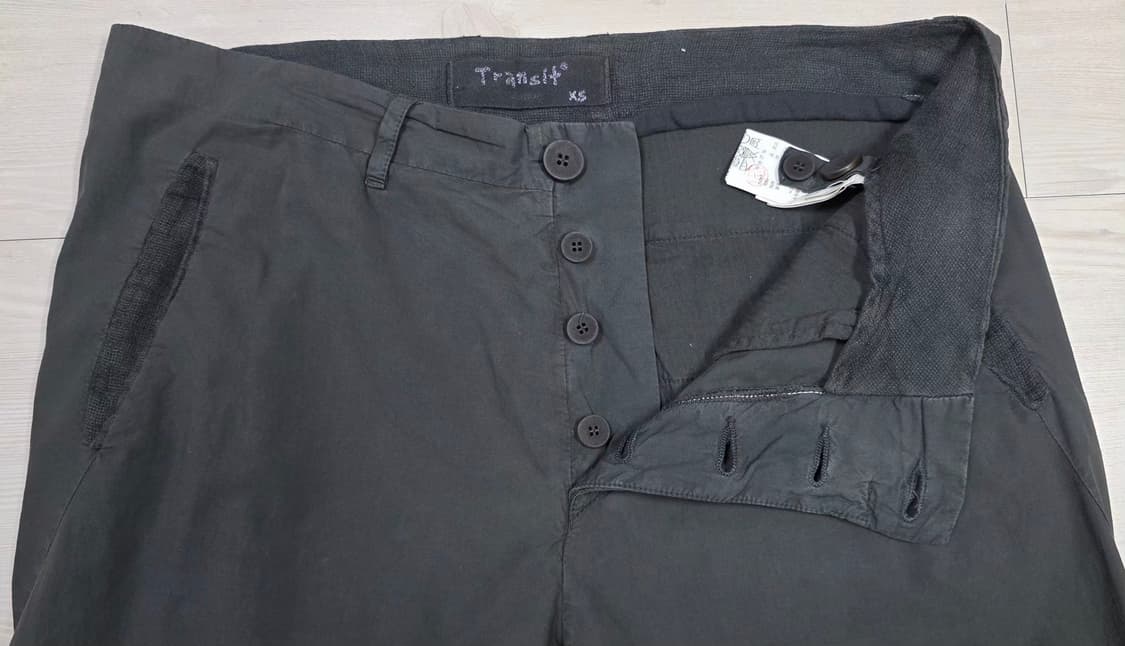 이태리 브랜드 트렌짓의 코튼펜츠 xs(다크 그레이) 상품이미지4