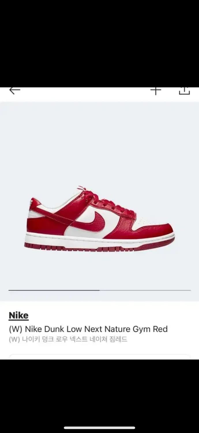 나이키 덩크로우 짐레드 상품이미지1