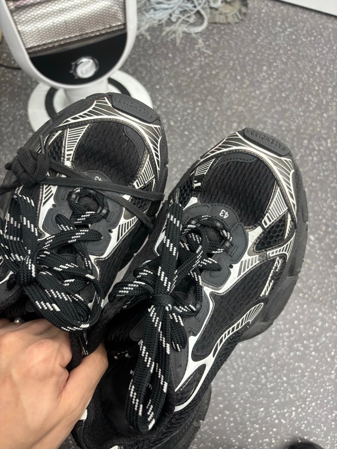 [43] 발렌시아가 3xl 블랙 상품이미지2