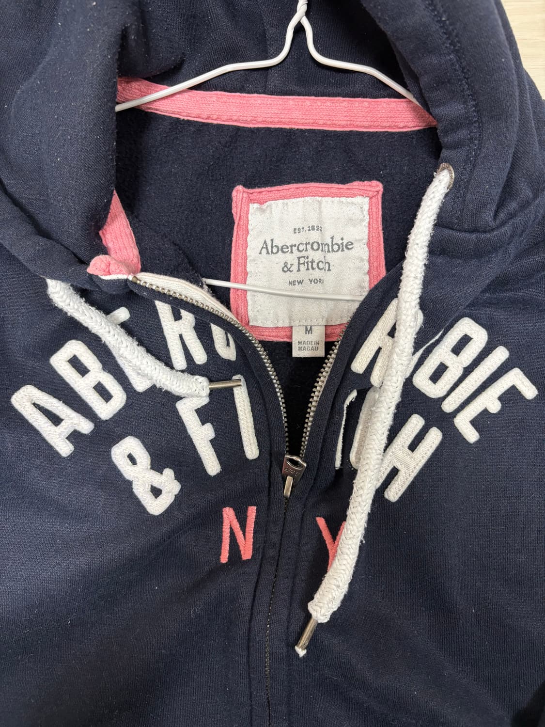 -ˋˏ 아베크롬비 네이비 후드집업 ˎˊ- 상품이미지2