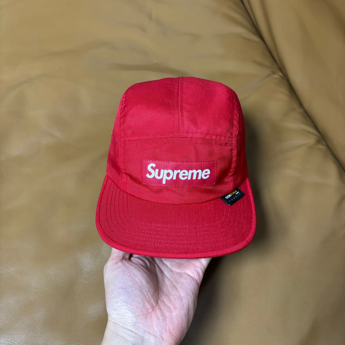 Supreme 슈프림 레드 캠프캡 모자 (Cordura Red) 상품이미지2