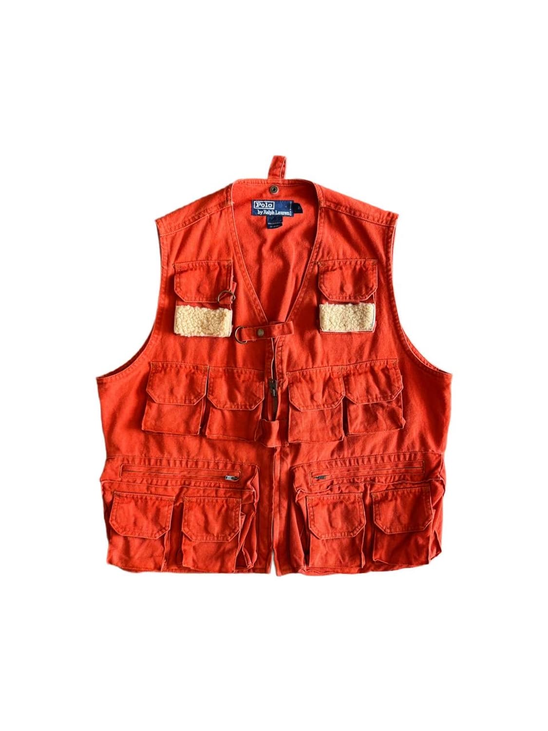 90s 폴로 랄프로렌 코튼 피싱 베스트 상품이미지1