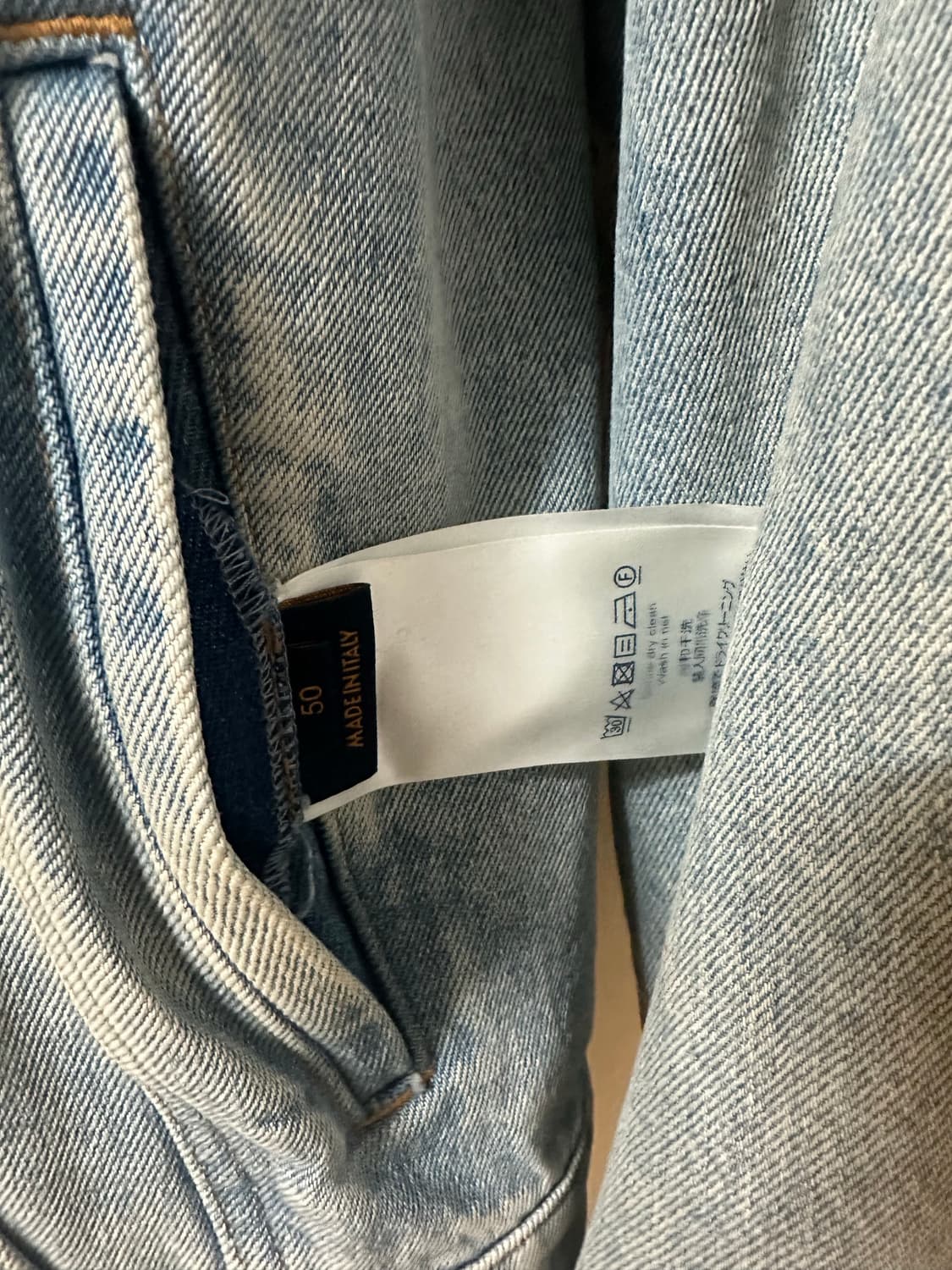 루이비통 19ss 버질아블로 레이어드 데님 자켓 상품이미지7