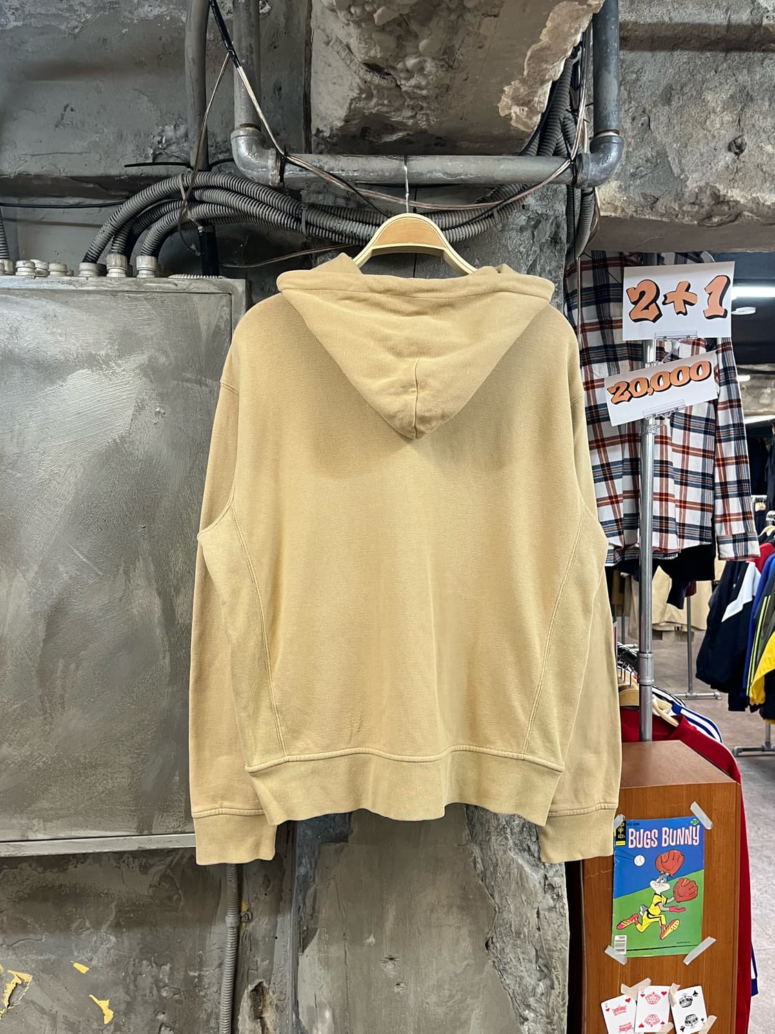 폴로 랄프로렌 후드집업 베이지 XL #csz3440 상품이미지2