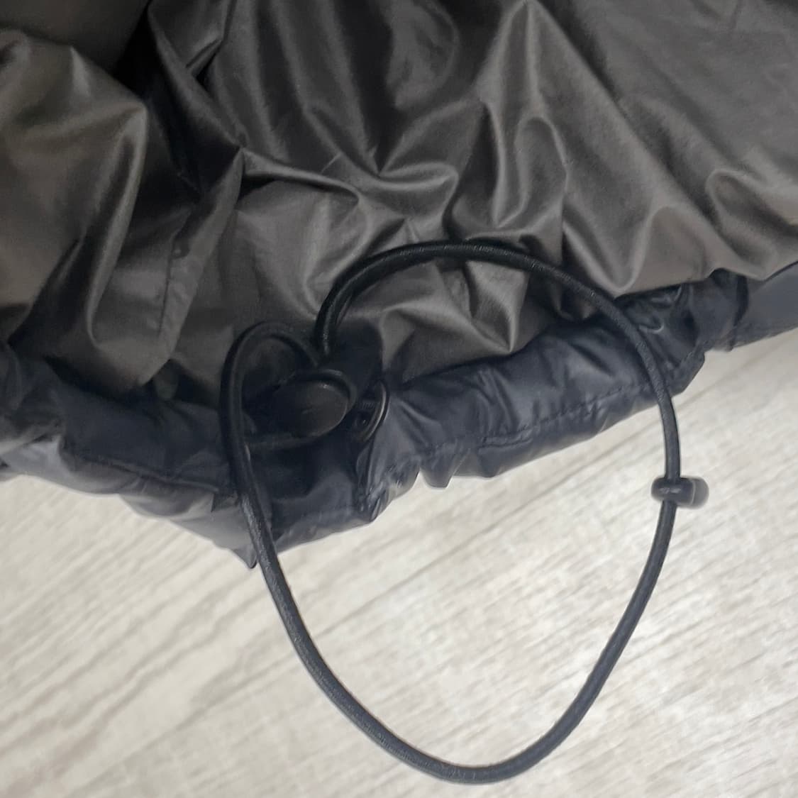 디스이즈네버댓 덕다운 퍼텍스 후드 패딩 블랙 M 상품이미지6