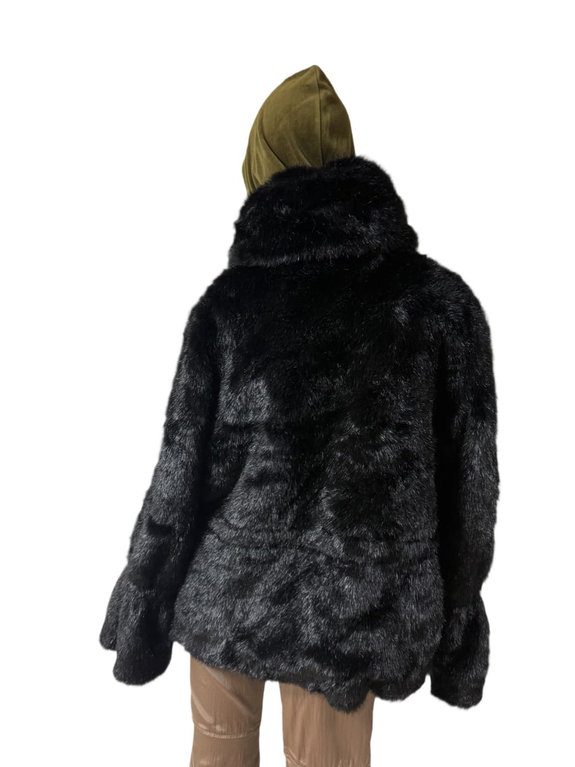 페이크 퍼 코트 자켓 상품이미지4