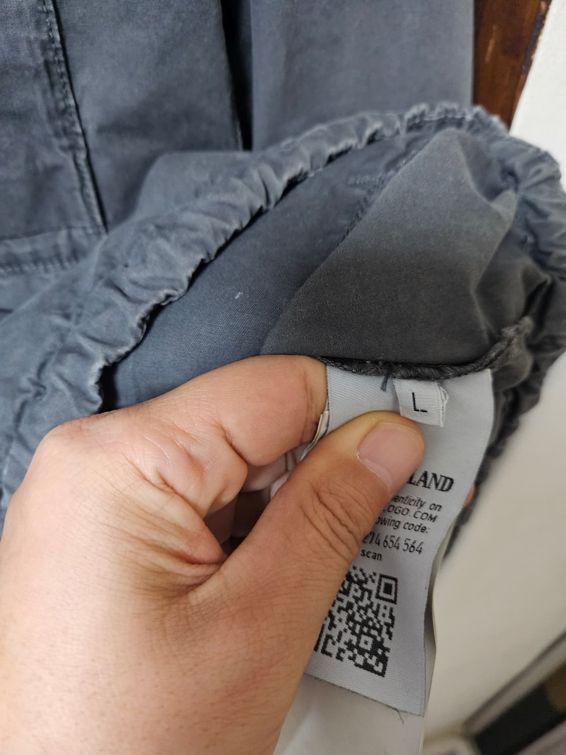 스톤아일랜드 박서준 아노락 자켓 블랙 상품이미지5