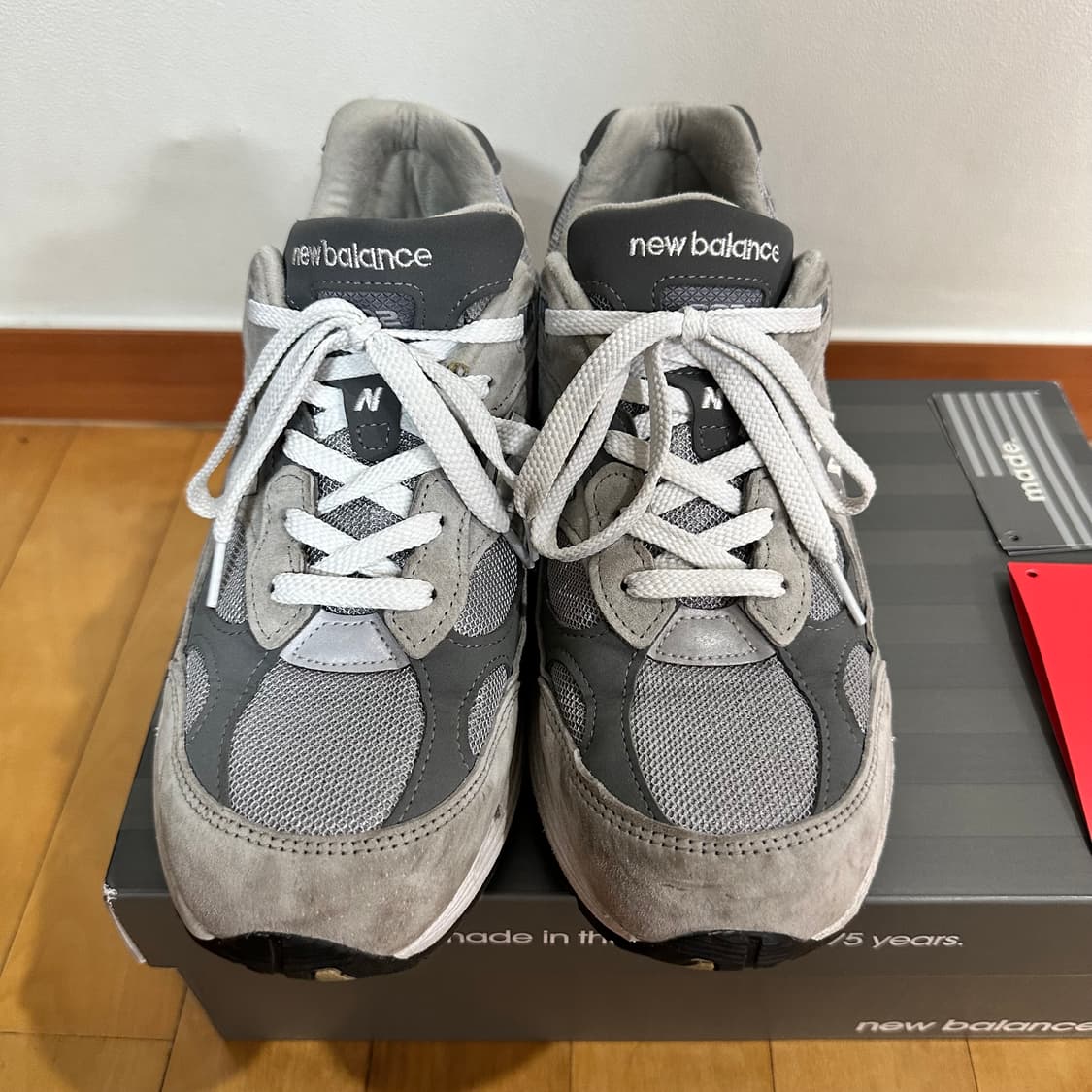 [275] 뉴발란스 992 그레이 상품이미지3