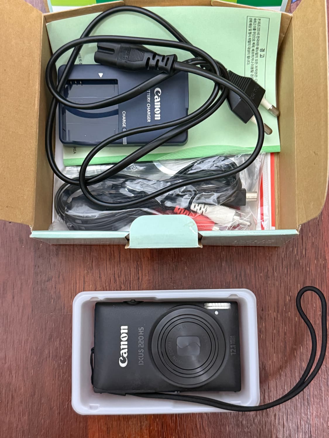 풀박스) Canon ixus 220 hs 블랙 캐논 상품이미지2