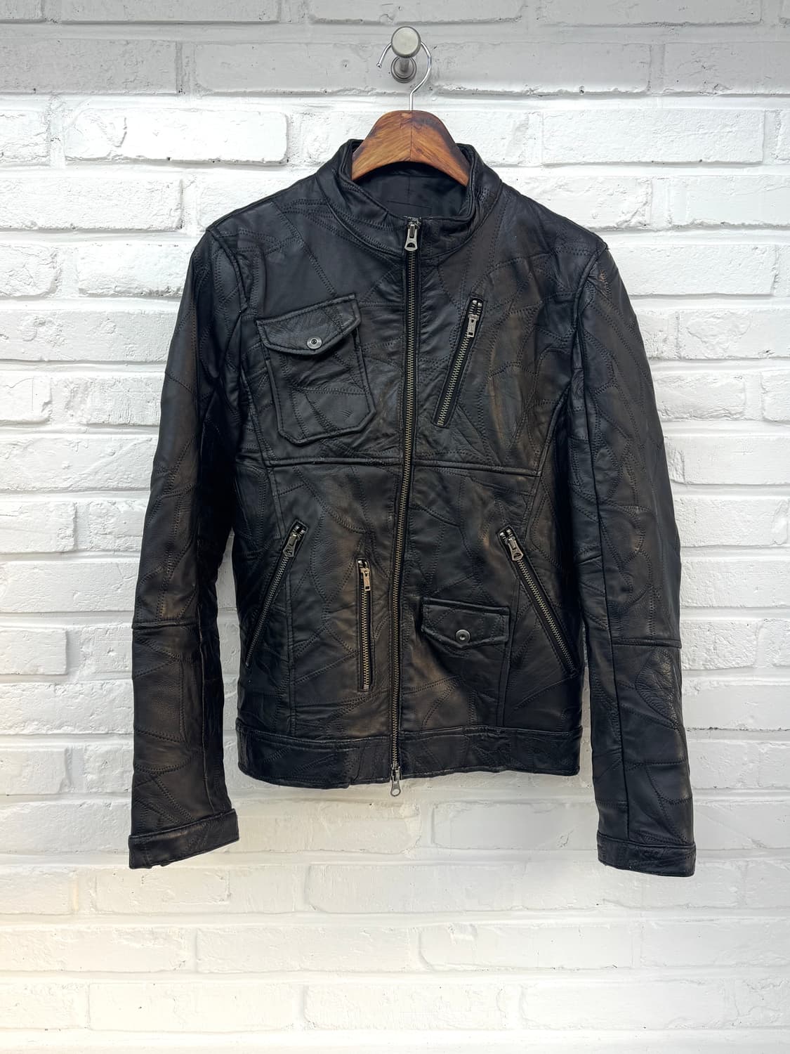 블랙 투웨이라이더 양가죽자켓 상품이미지3