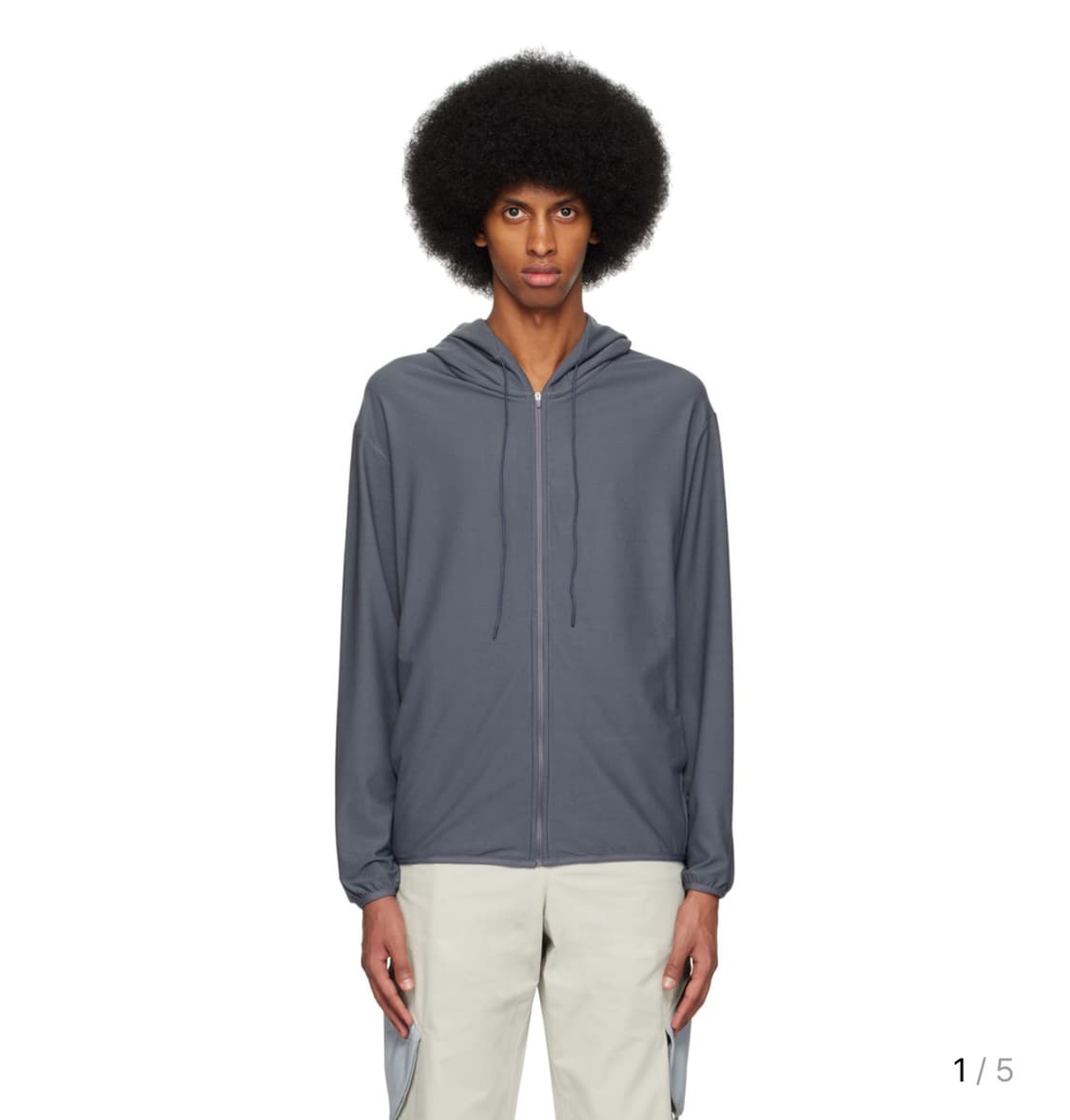 Post Archive Faction 그레이 5.0 센터 후디 s 상품이미지3