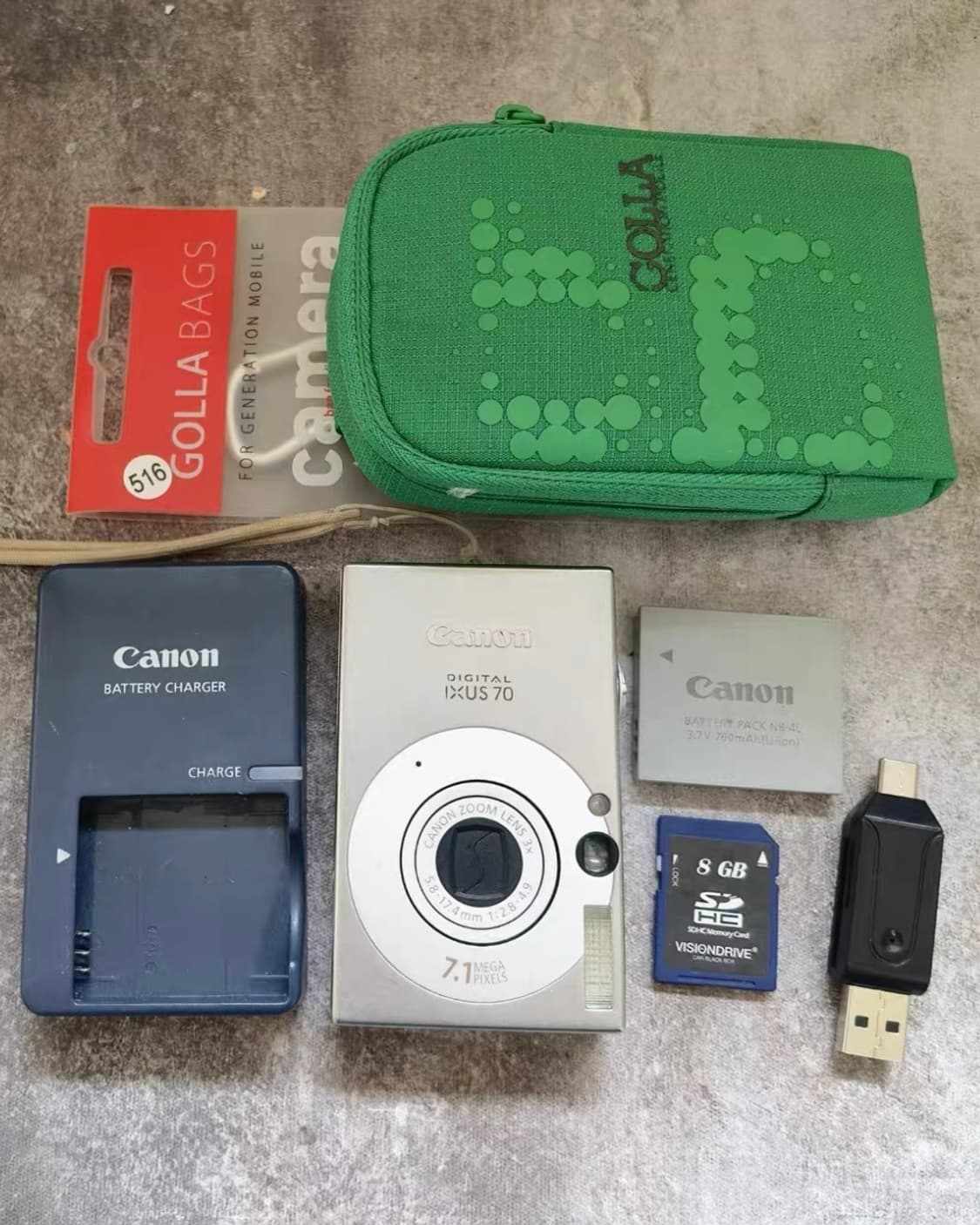 A급)캐논 익서스 70 CANON IXUS 70 빈티지 디지털카메라 디카 상품이미지6