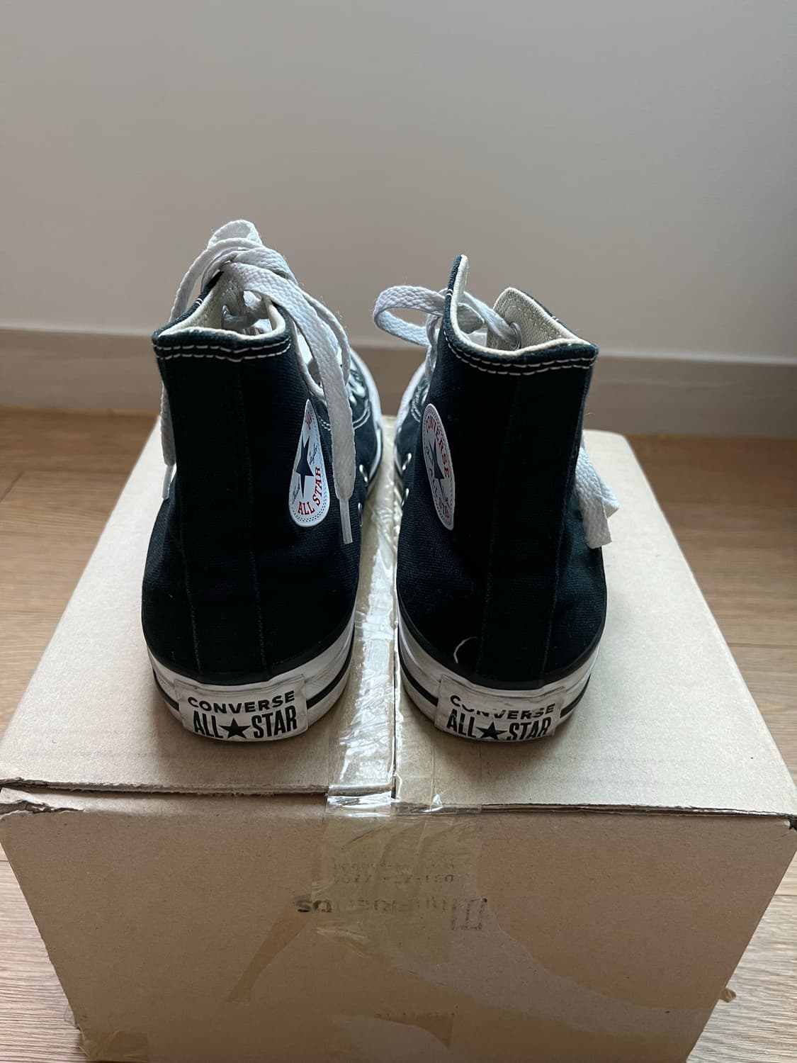 컨버스 척테일러 올스타 하이 블랙 225 상품이미지3