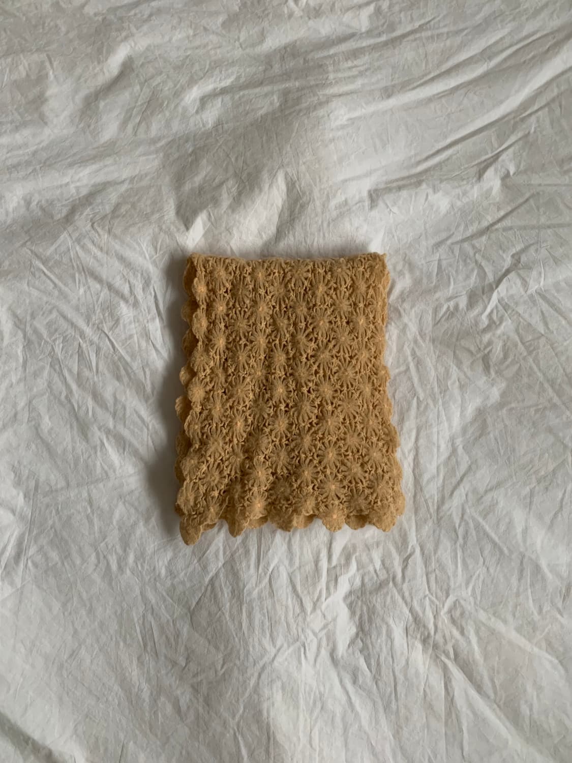 옐로우 플라워 스카프 상품이미지1