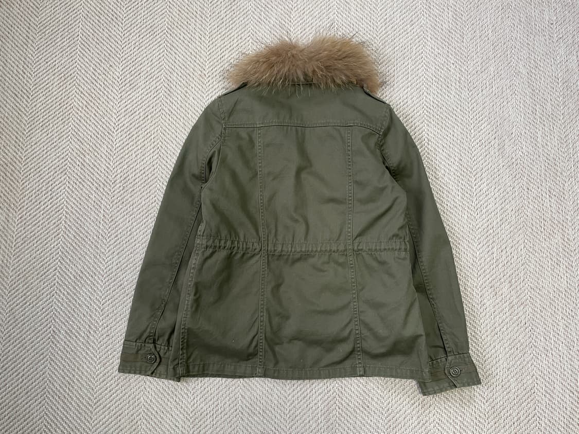 빈티지 밀리터리 퍼 트리밍 자켓 goa lgb J03504 상품이미지6