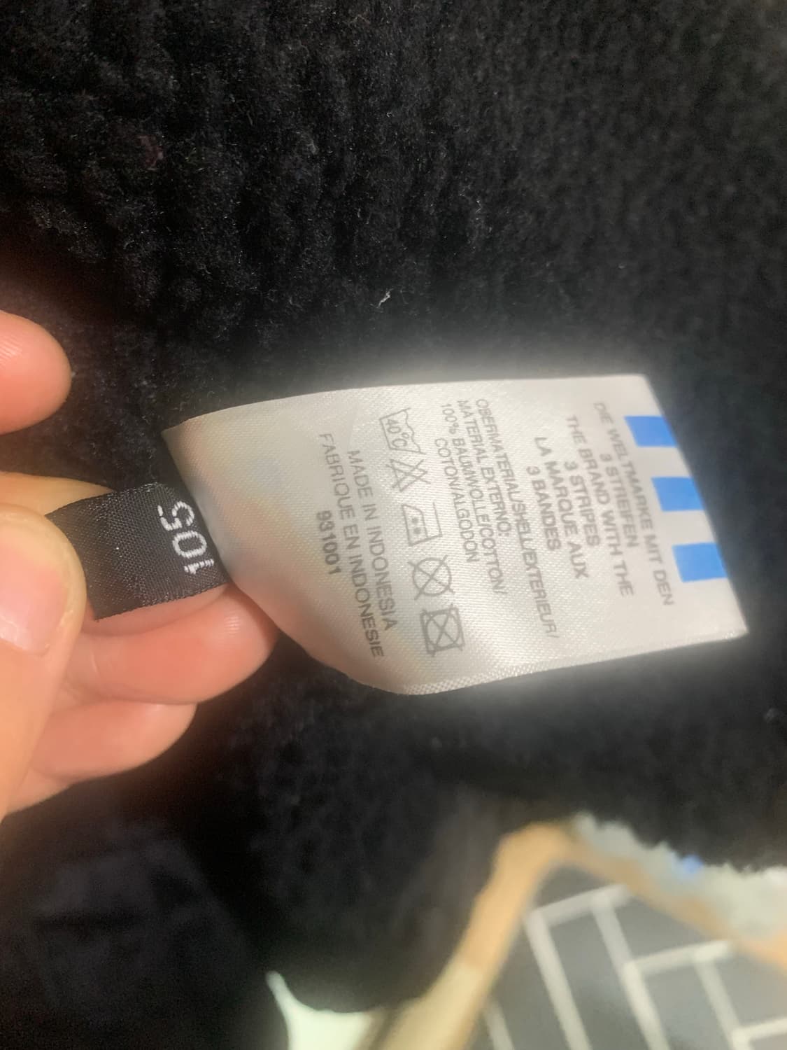 아디다스 올드스쿨 양털 롱패딩 빈티지 판매 합니다 ! 상품이미지5