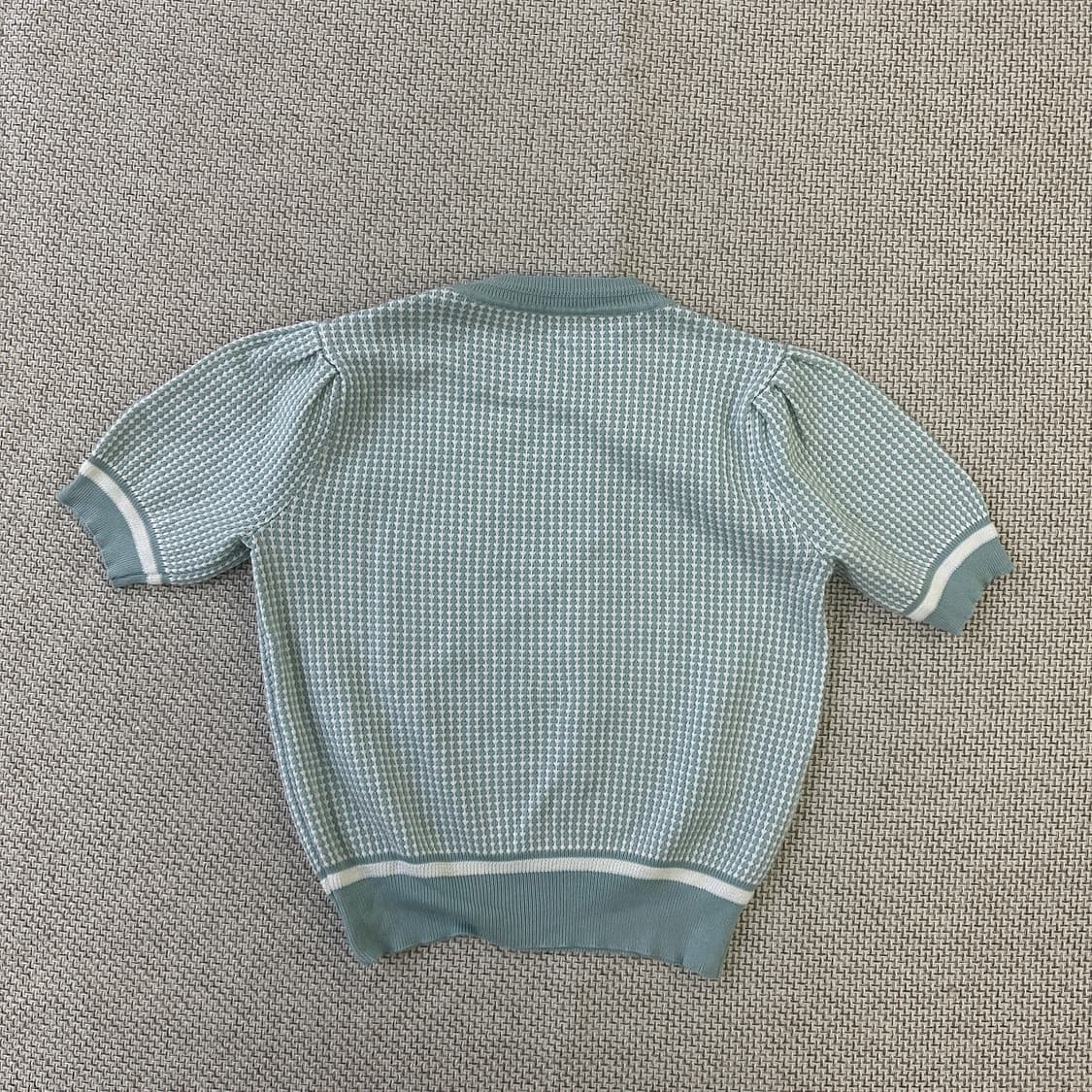 실측확인 여성 퍼프 소매 니트 0407D 상품이미지2