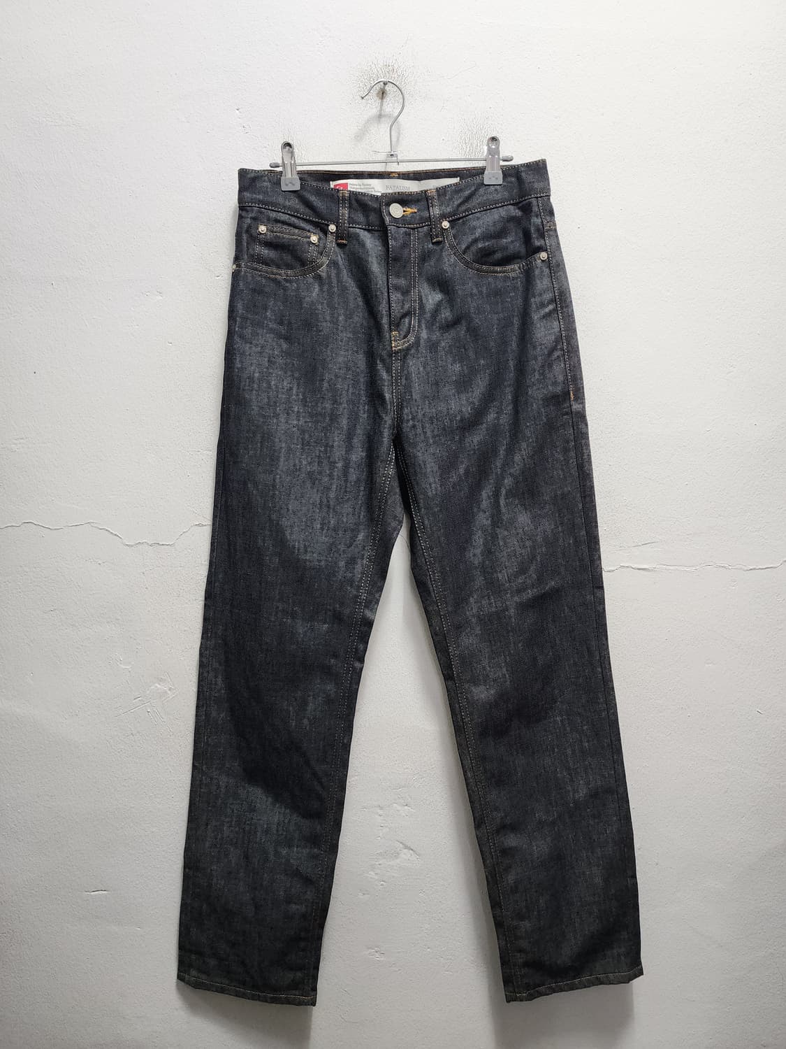 페이탈리즘 인디고 생지 청바지 상품이미지1