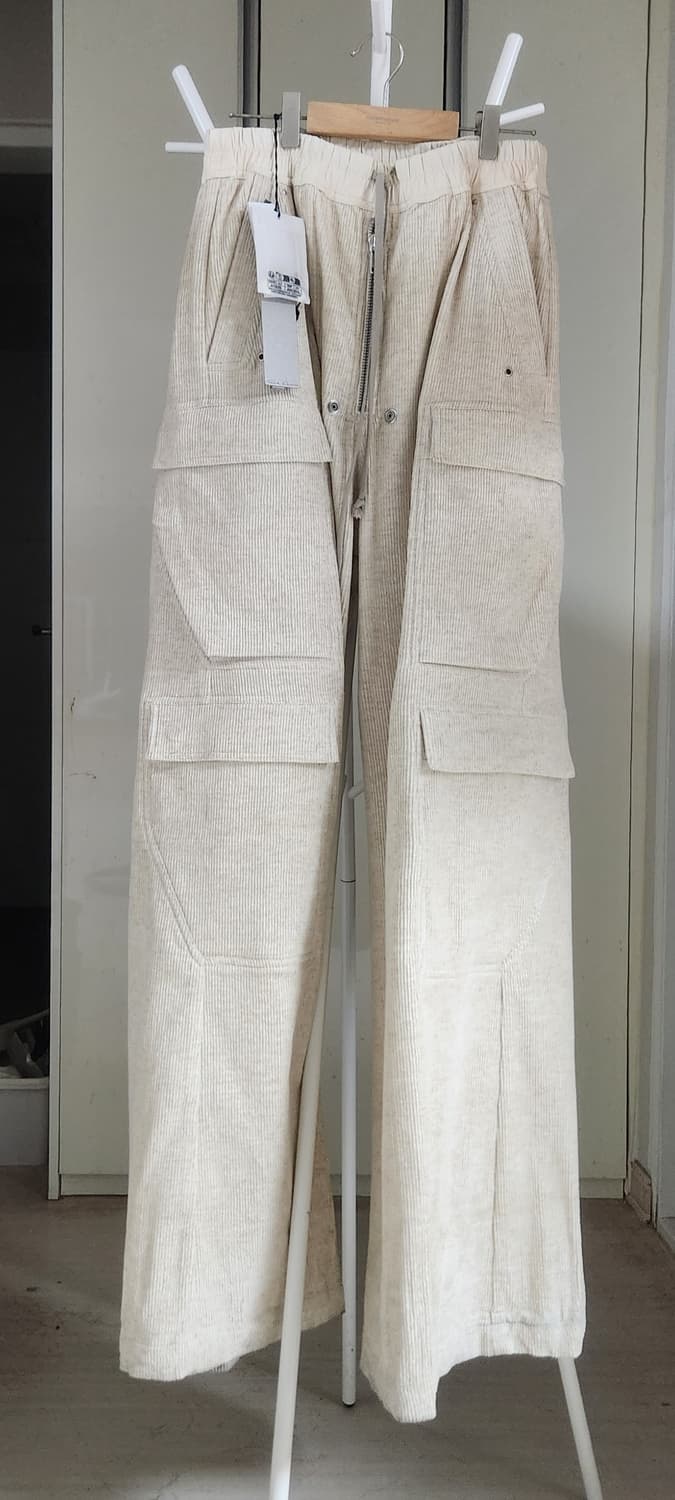 릭오웬스 FW25 CONCORDIANS 코듀로이 카고벨라 46사이즈 상품이미지2