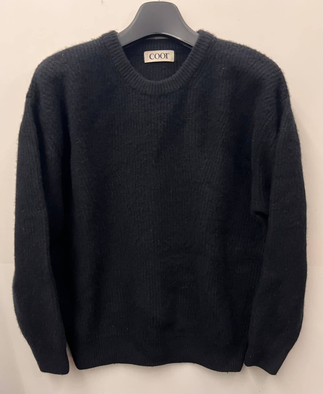 쿠어 블랙 니트 L 상품이미지1